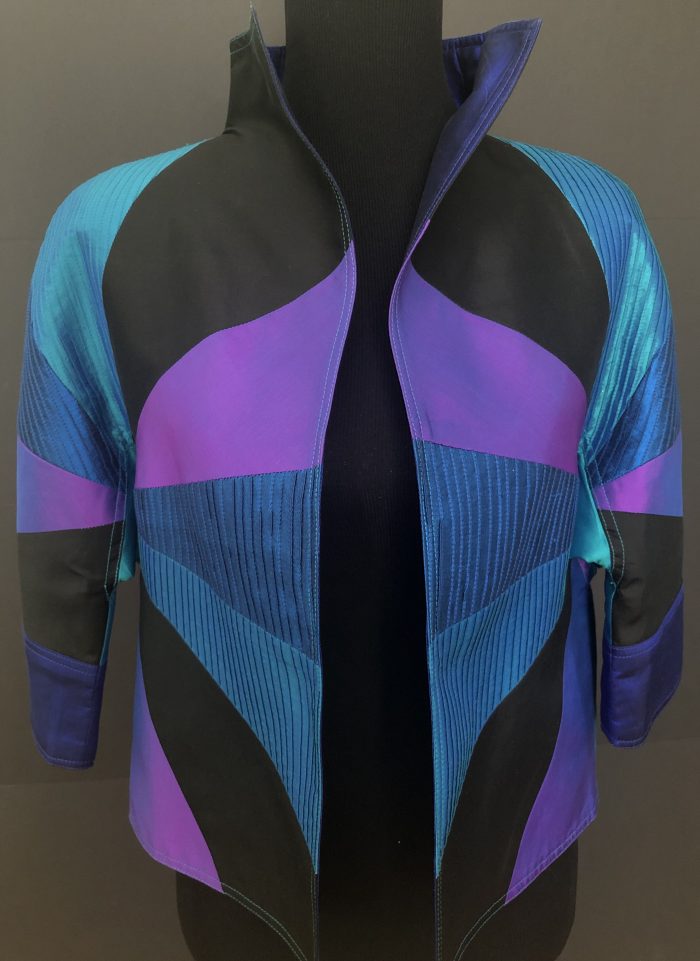 Thai Silk Short Jacket, by Cashmere and Pearls