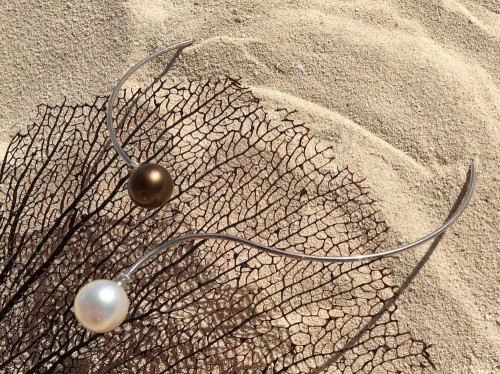 South Sea Pearls, Collar Necklace