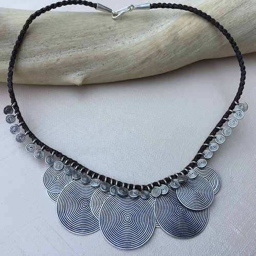 Karen Hill Tribe Silver Necklace