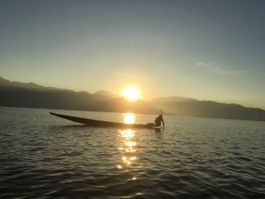 Sunrise at Inle Lake, Myanmar