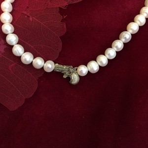 Diamonds, Pearls, Gold, Necklace