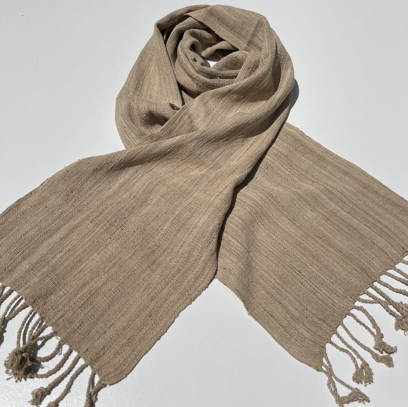 Sacred Lotus Fiber Scarf - Cashmere & Pearls lotus fiber