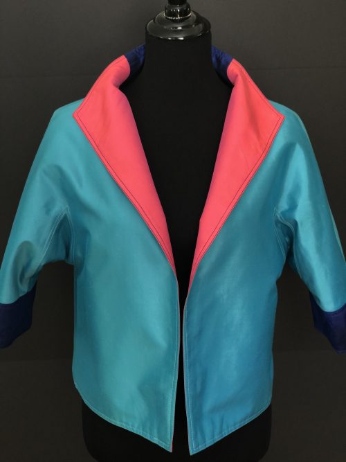 Pure Thai Silk Bolero jacket, by Cashmere and Pearls #cashmereandpearls