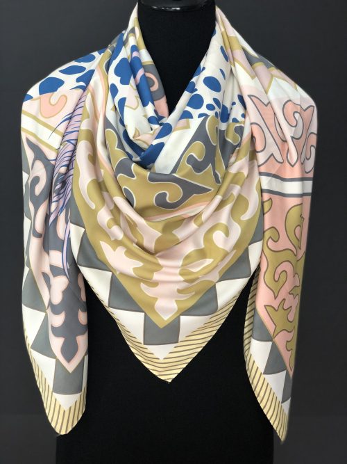 100% Thai Silk Scarf, by Cashmere and Pearls
