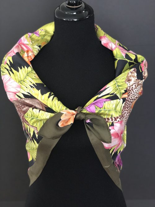 Classic Square Scarf, by Cashmere and Pearls