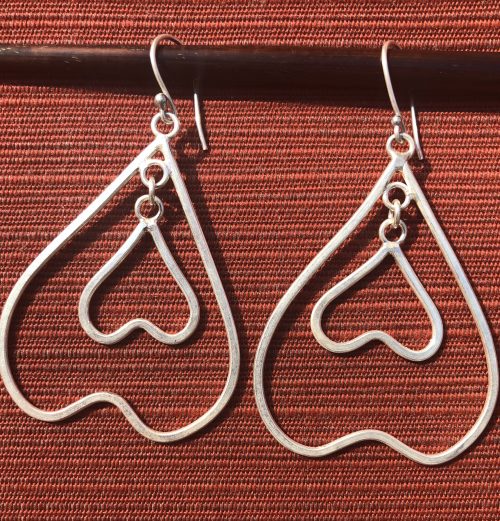 Hill Tribe Silver earrings, by Cashmere and Pearls