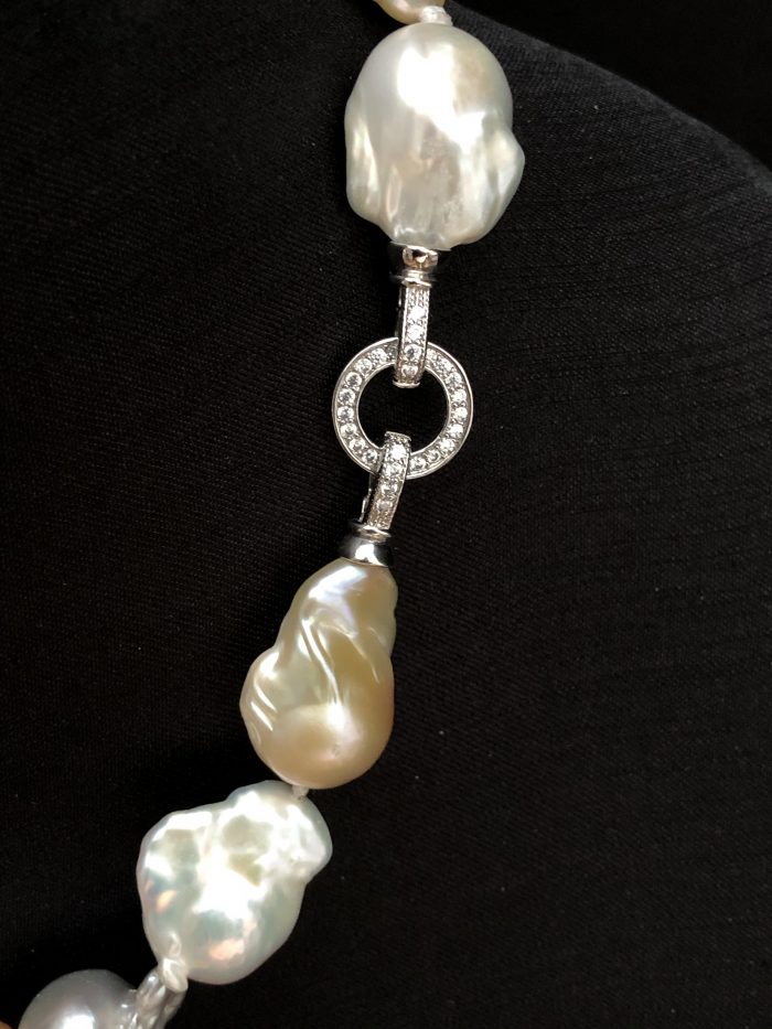 Baroque Pearl Necklace, by Cashmere and Pearls