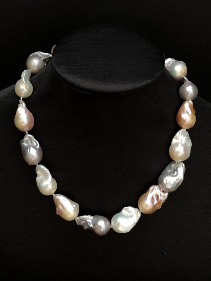 Baroque Pearl Necklace, by Cashmere and Pearls