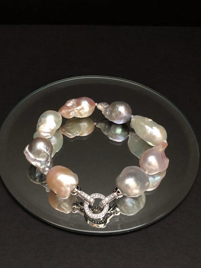 Baroque Pearl Bracelet, by Cashmere and Pearls