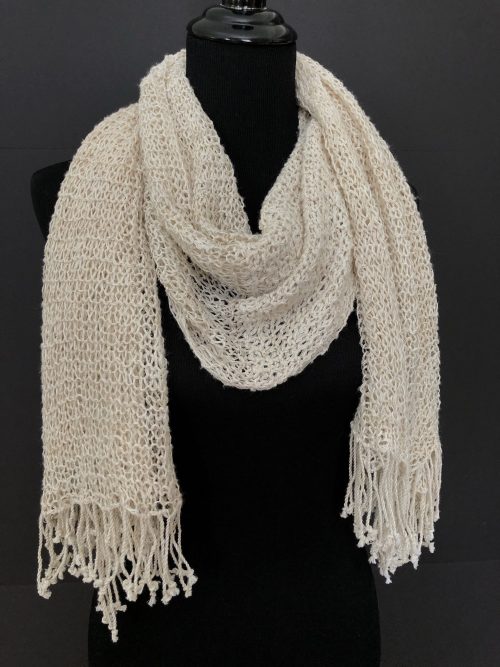 Hemp Scarf, by Cashmere and Pearls