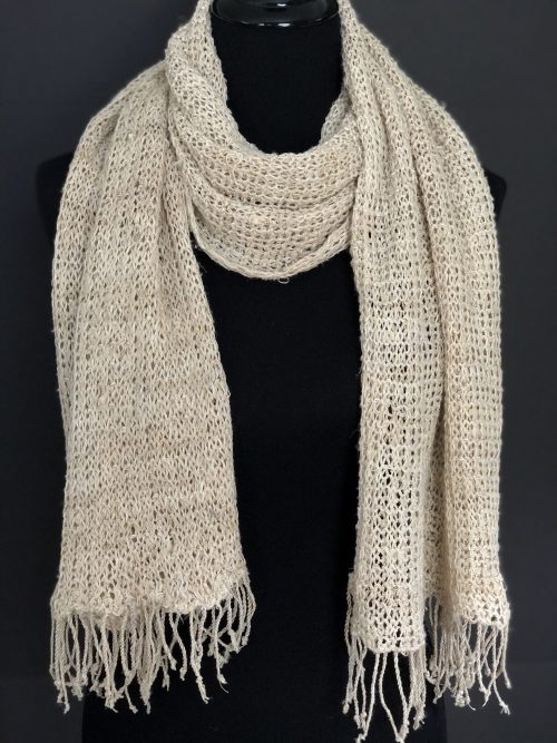 Hemp Scarf, by Cashmere and Pearls
