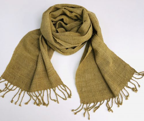 Lotus fiber scarf