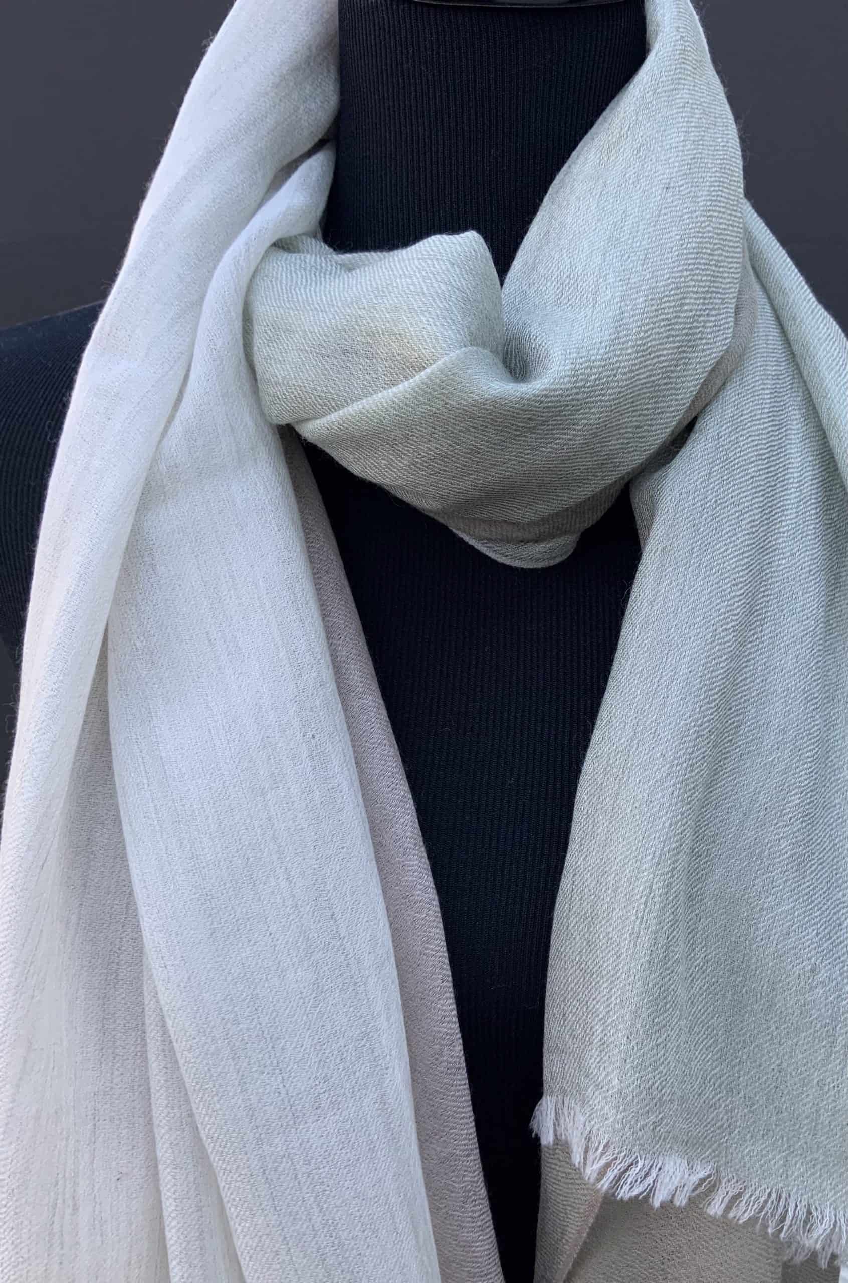 100% Pure Cashmere Scarf - Cashmere & Pearls