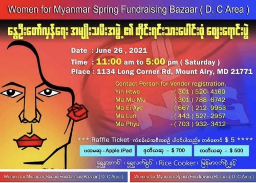 Women for Myanmar Bazaar