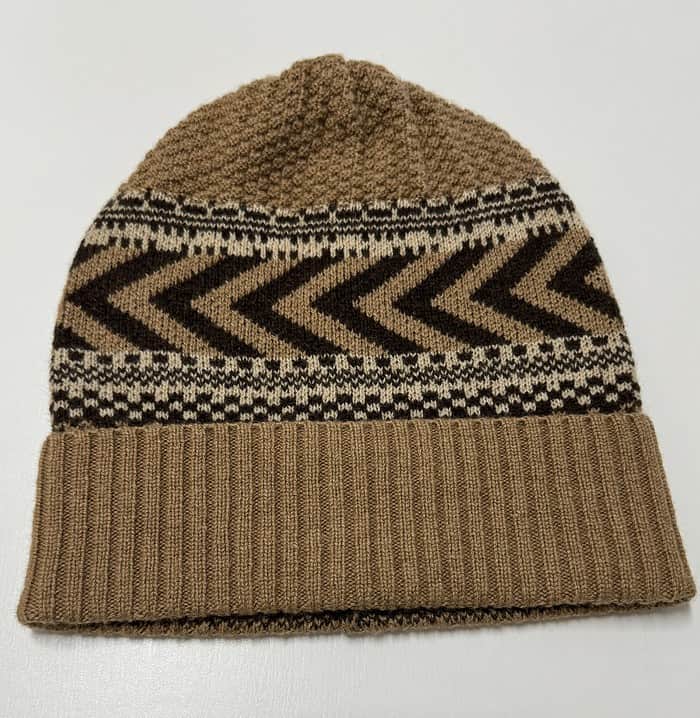 Camel and Yak Wool Knit Cap