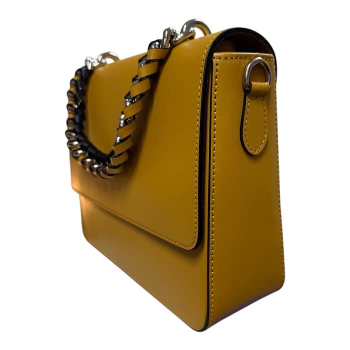 Exclusive Italian leather box bag