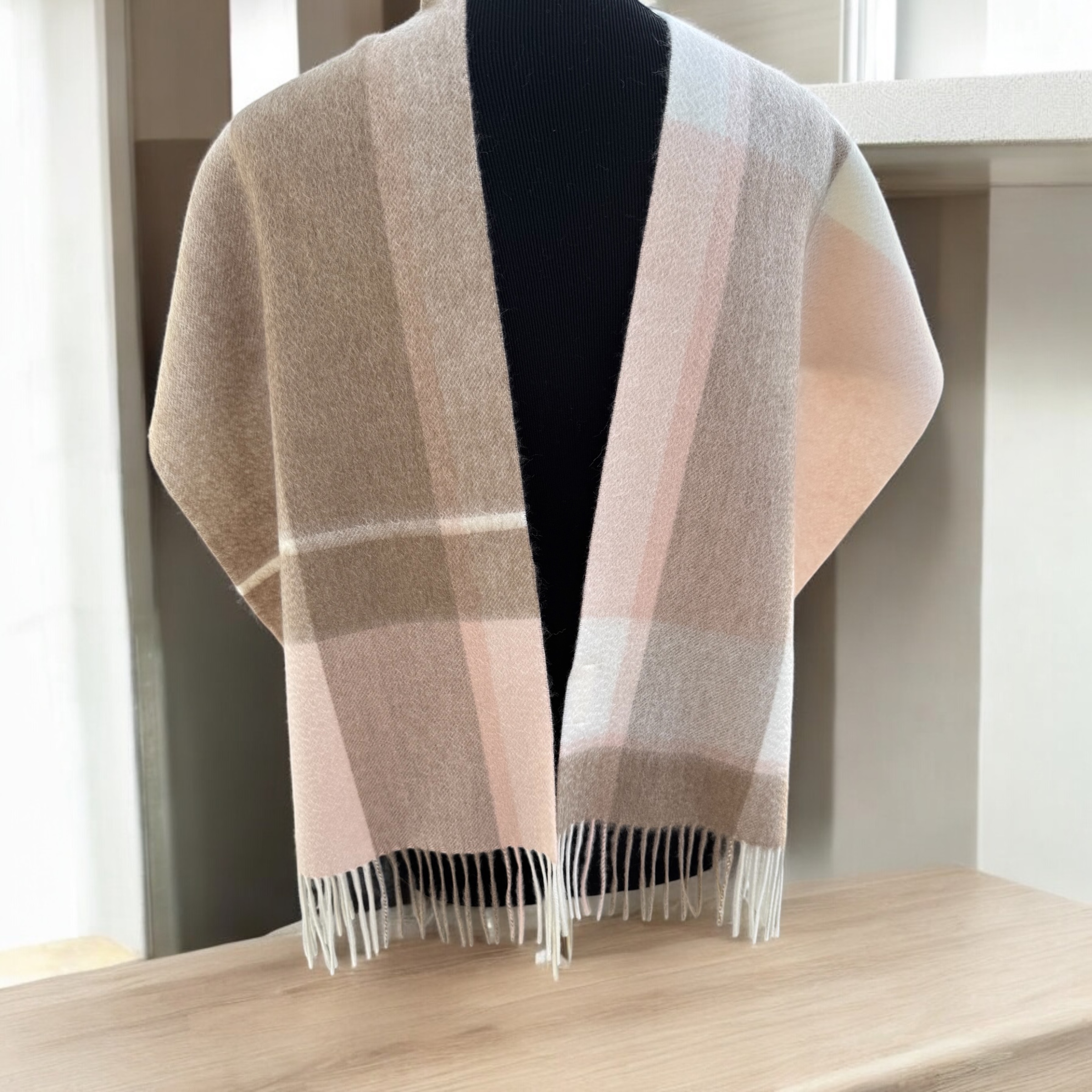 100% Mongolian Cashmere Wool Scarf